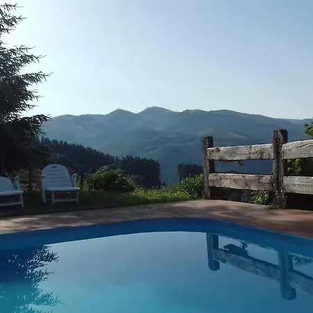 Caserio Vasco Con Piscina Y Barbacoa בית נופש *